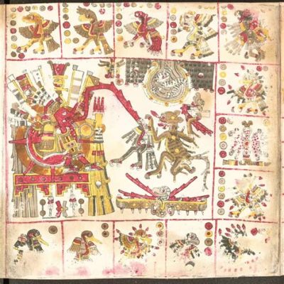  El Codex Borgia: Una Danza Mística de Dioses y Sacrificios!